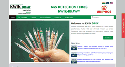 Desktop Screenshot of kwikdrawgastubes.com